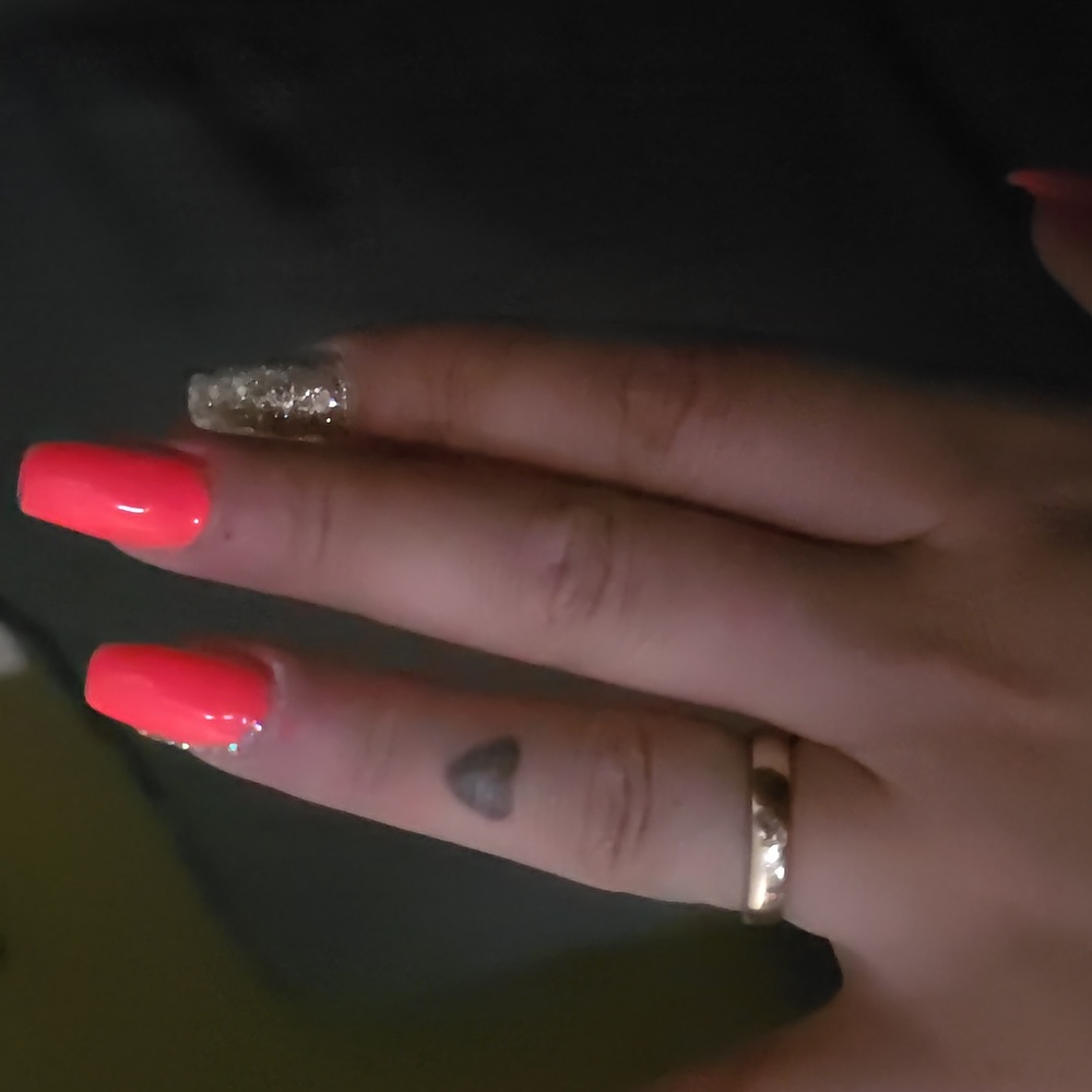 Retro gold wedding band